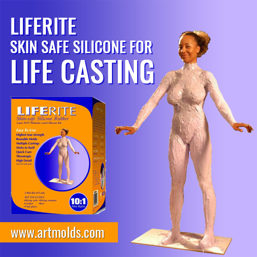 Making Body Molds with Silicone Rubber - The Passion of Life